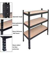 Triple-Layer Wooden Rack